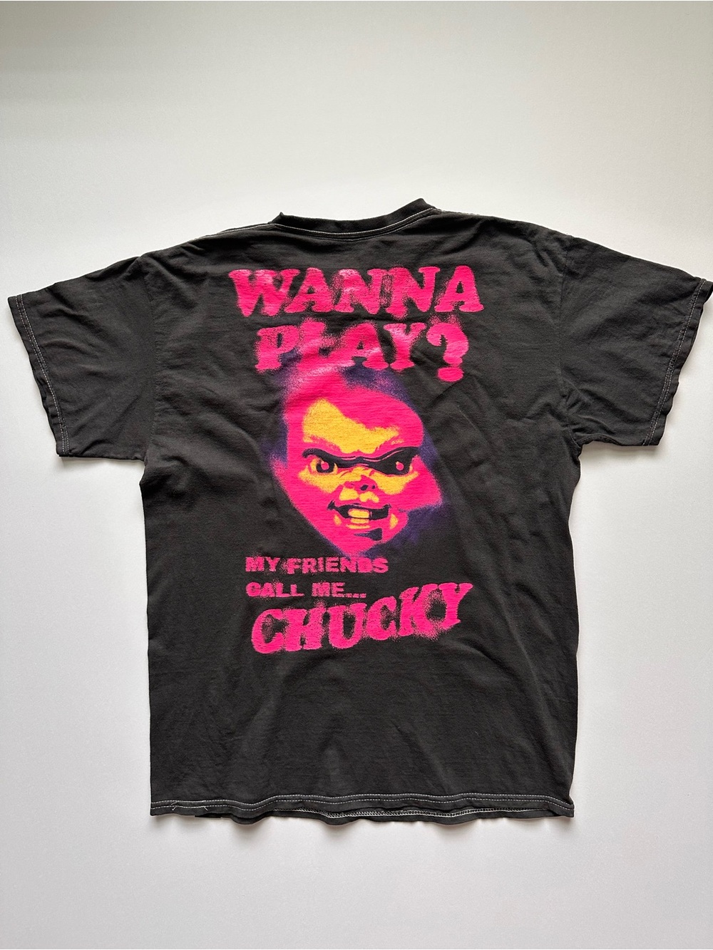 Ripple Junction Chucky Black/Pink Tee